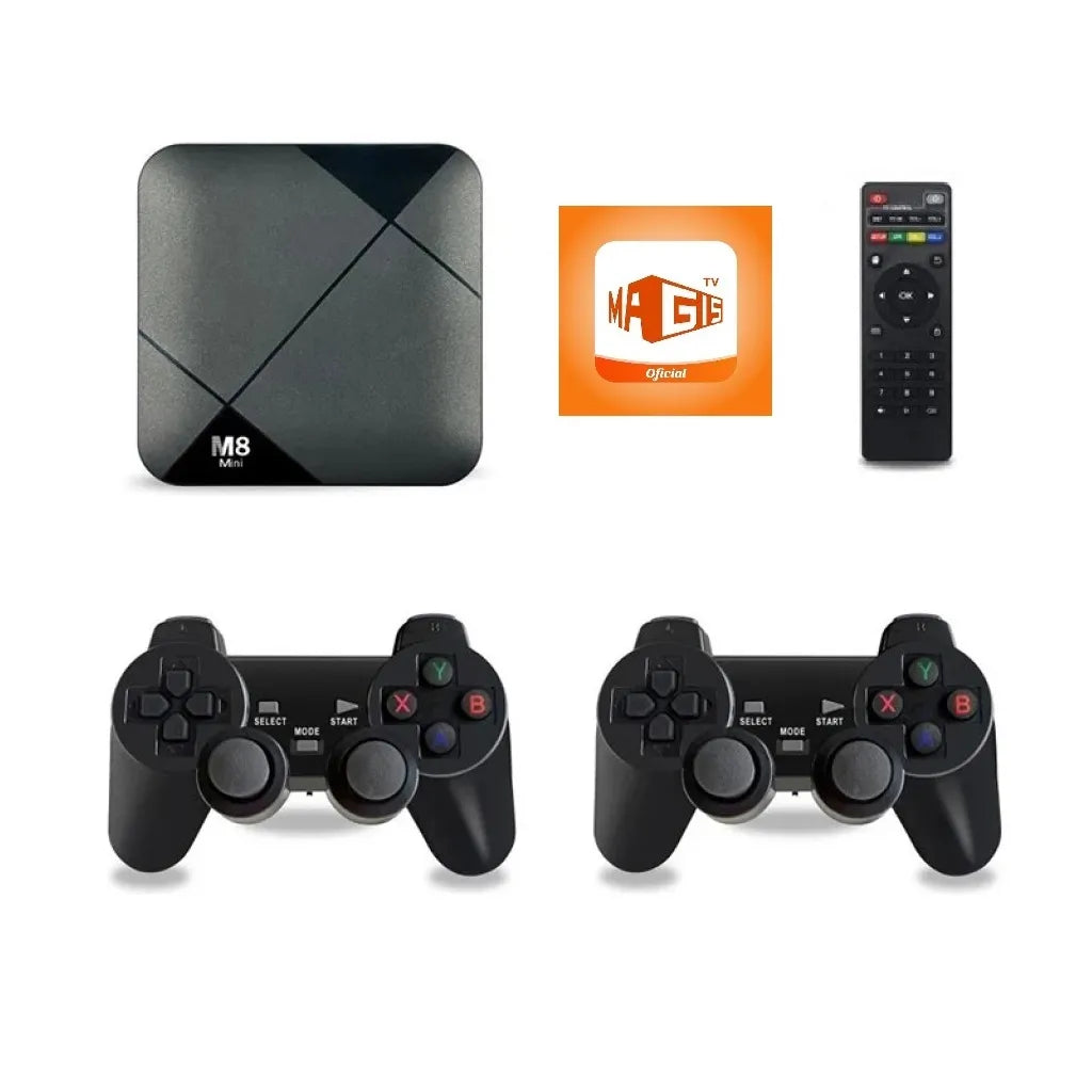 Consola Retro M8 TV Box y Magis Tv